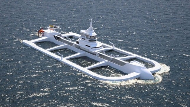 design arproval for self-prpoelled floating fish farm