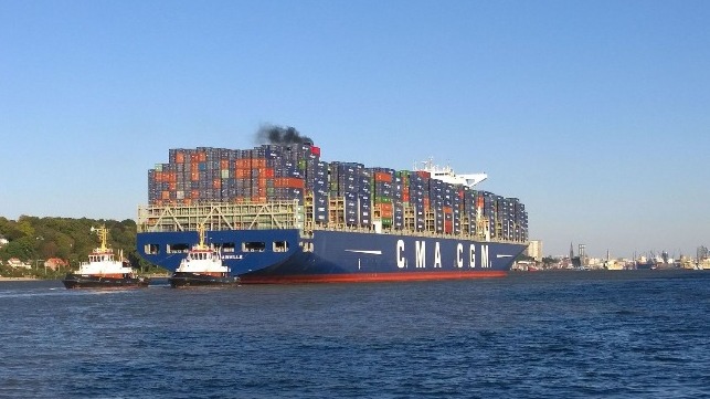 container ship