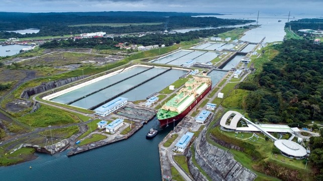 Panama Canal marks milestone transit