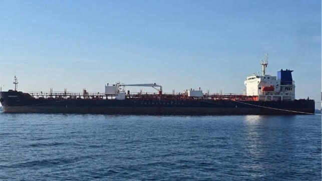 tanker arriving Syria