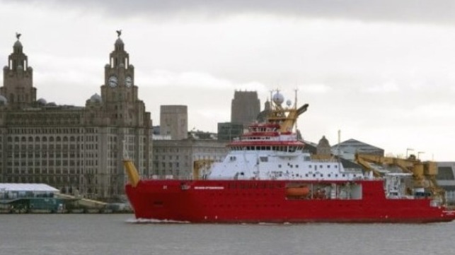 sea trails for UK's new research vessel