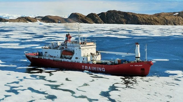 polar research ship S.A. Agulhas