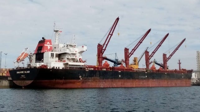 Younger vessels like this 2012-built bulker will be up for a RightShip inspection next year (Farid Mernissi / CC BY SA 4.0)