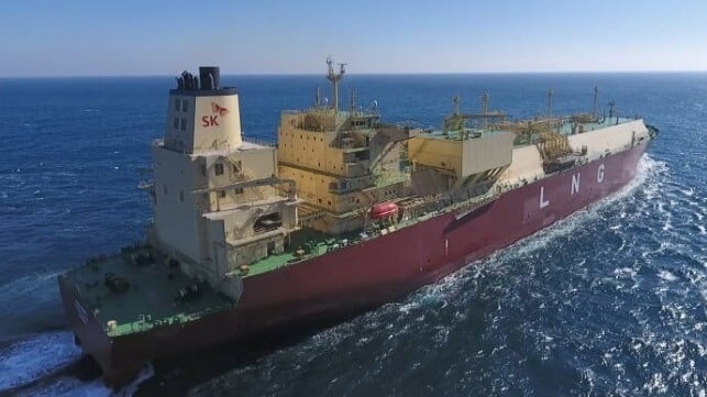 SK Shipping Korea gas carrier