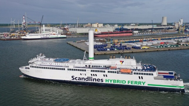 rotor sail added to second hybrid ferry 