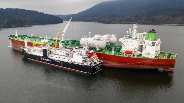 LNG bunker vessel