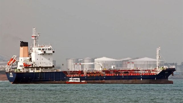 bunker ship detained in India
