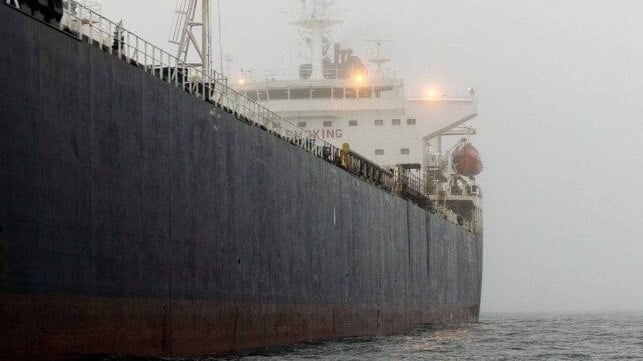 Sanctions evasion techniques keep Russia's shadowy tankers moving (file image courtesy Finnish Border Guard)