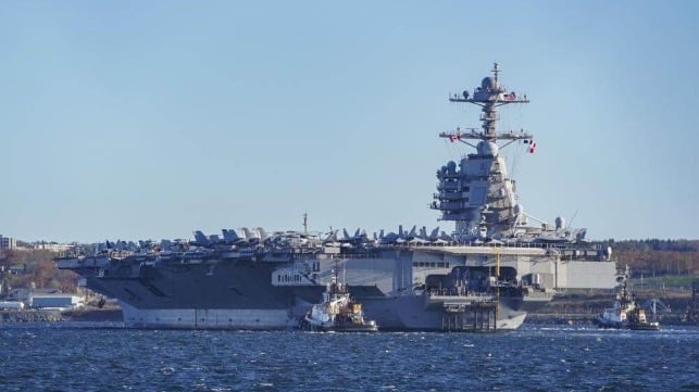 USS Gerald R. Ford (USN file image)