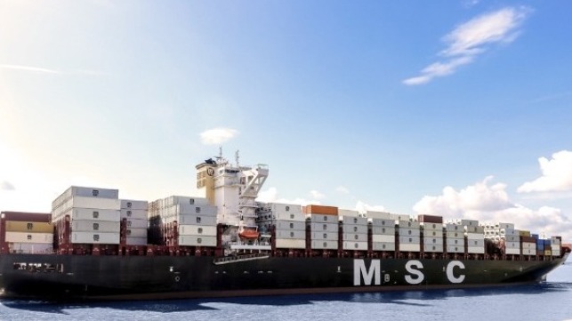 MSC Shell decarbonization shipping maritime
