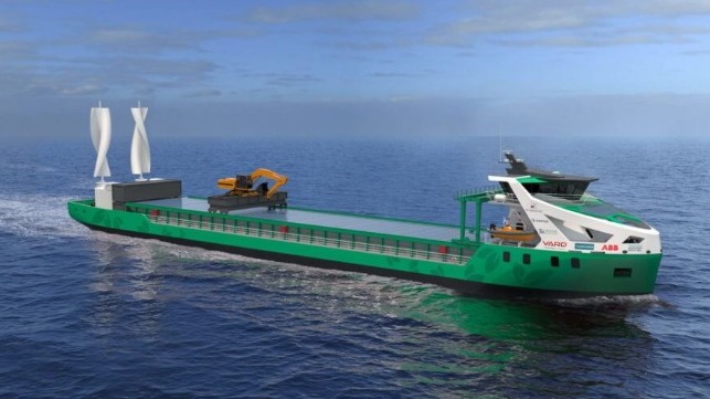 Norwegian zero emission coaster using green ammonia