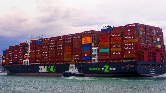 Zim containership