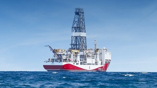 Turkey's first drillship, Fatih, ex name Deepsea Metro II (TPAO)
