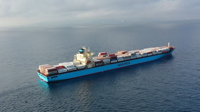 Maersk containership