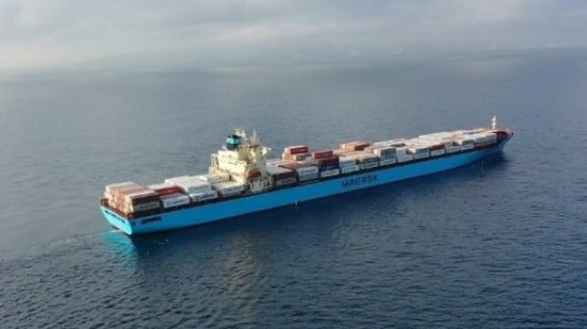 Maersk containership