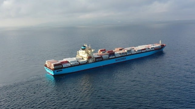 Maersk containership