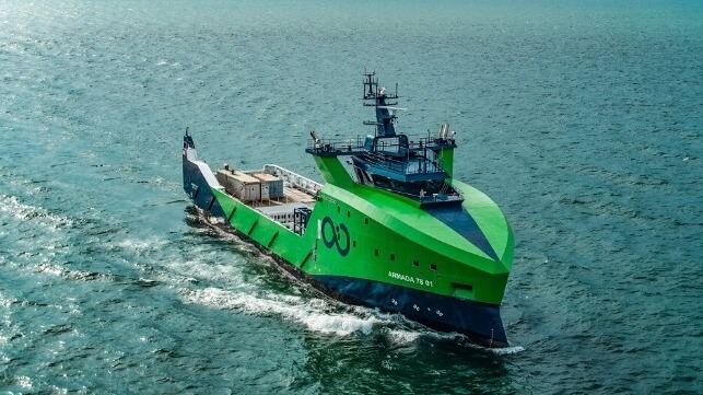 Ocean infinity's first Armada survey vessel