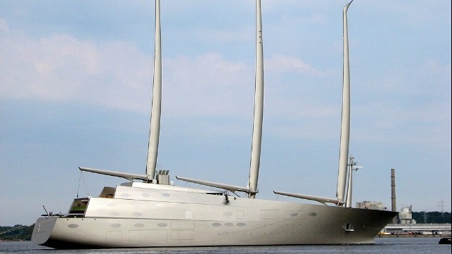 sailing yacht A