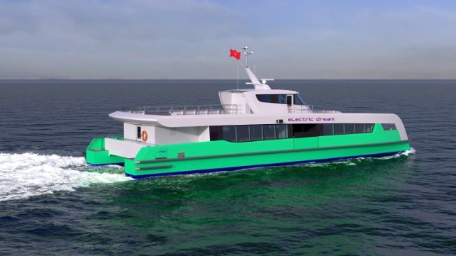 Shell contracts for Singapore's frst fully-electric ferries 