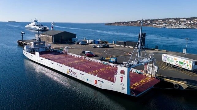 Electric RoRo cargo ferries expand autonomous testing with LEO