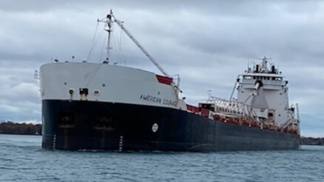 bulker aground