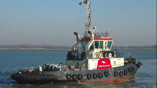 retrofit for methanol-fueled tug