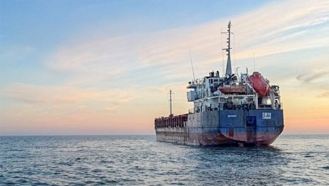 detained cargo ship in Sweden