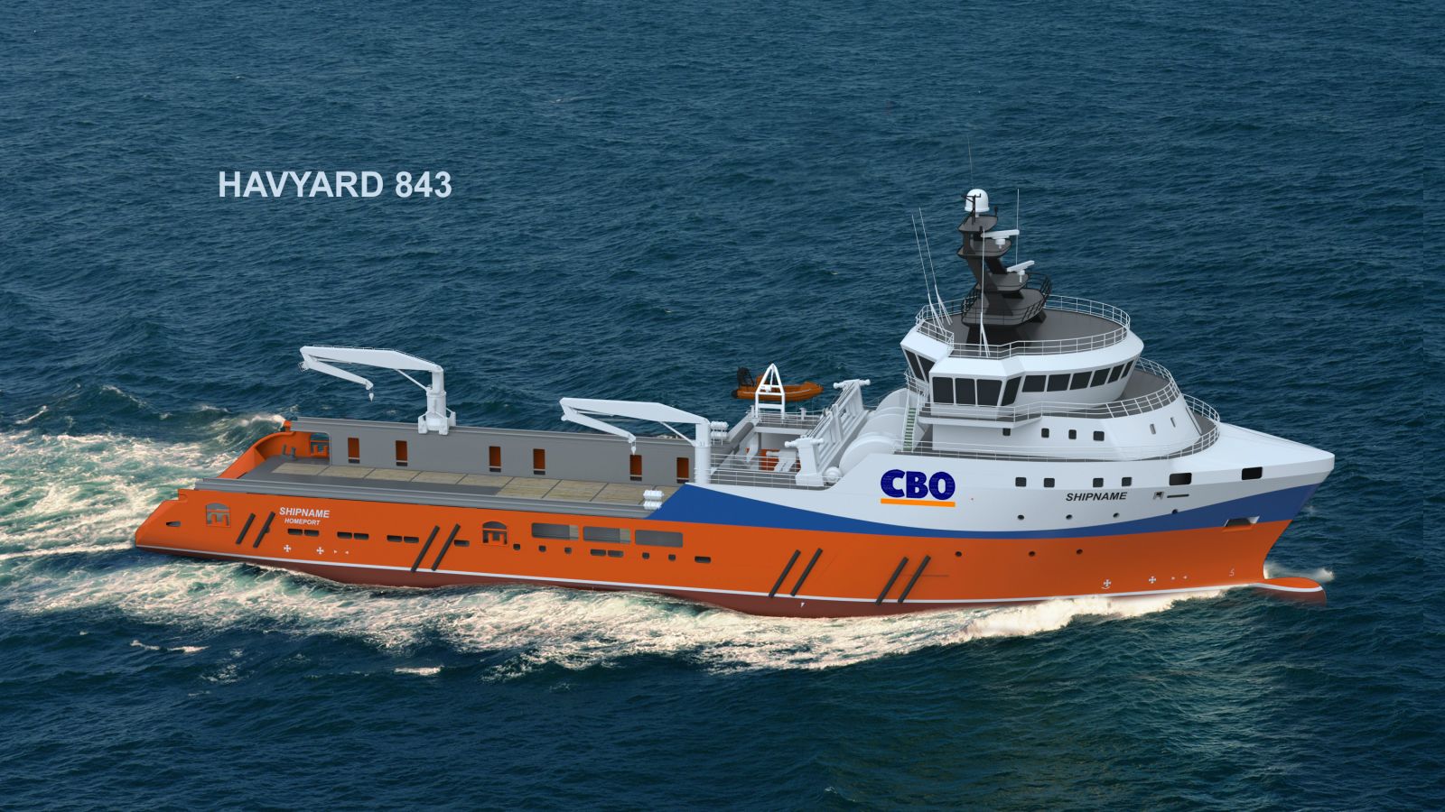 Havyard 843 AHTS vessel