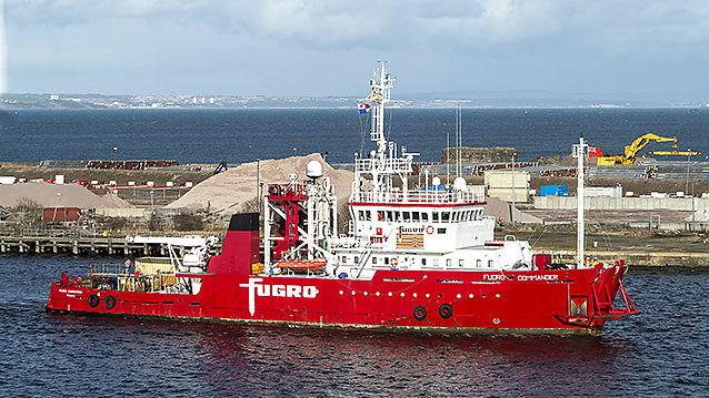 Fugro vessel