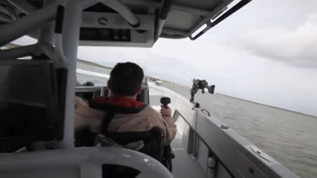 US Border Patrol Boat