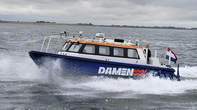 automation test on patrol boat