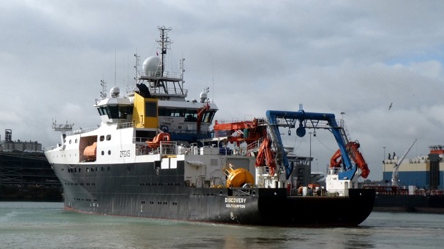 Research ship conducts climate change study in Northeast Atlantic 