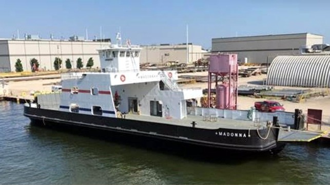 Fincantieri Bay Shipbuilding delivers new ferry