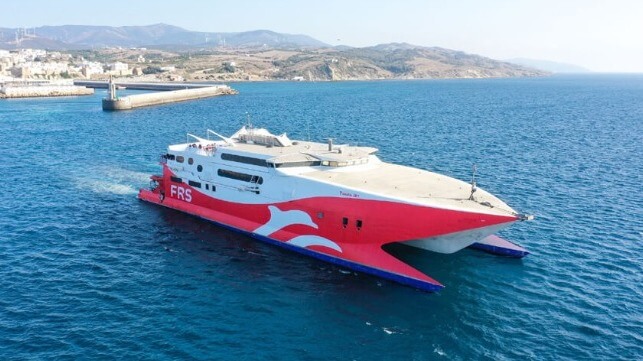 FRS Incat high speed ferry