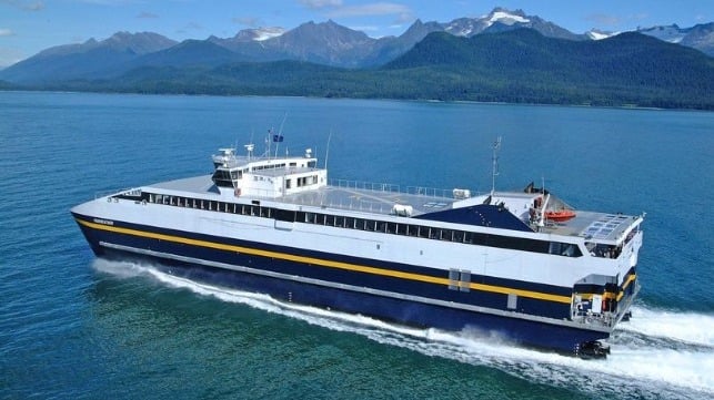 Alaska sells fast ferries to Spain at a loss