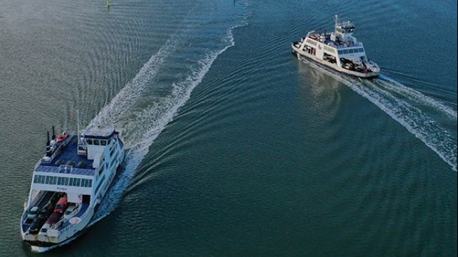 Denmark's first biodiesel ferry conversion