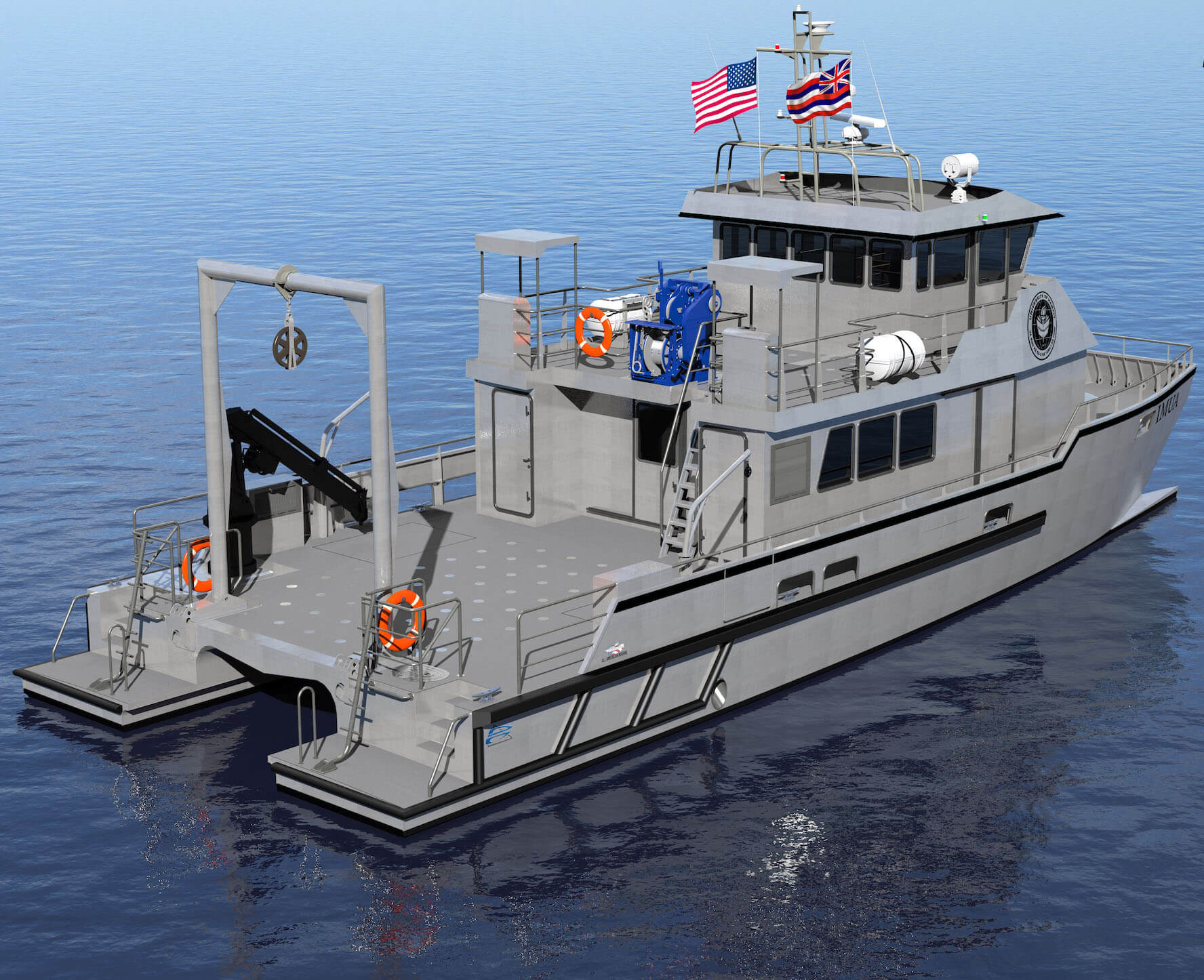 Innovative Vessel Being Built for Hawaiian Marine Research
