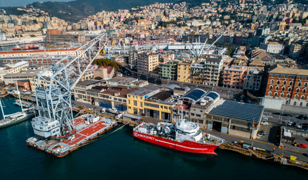 Converted OSV Placed into Service as Migrant Rescue Ship