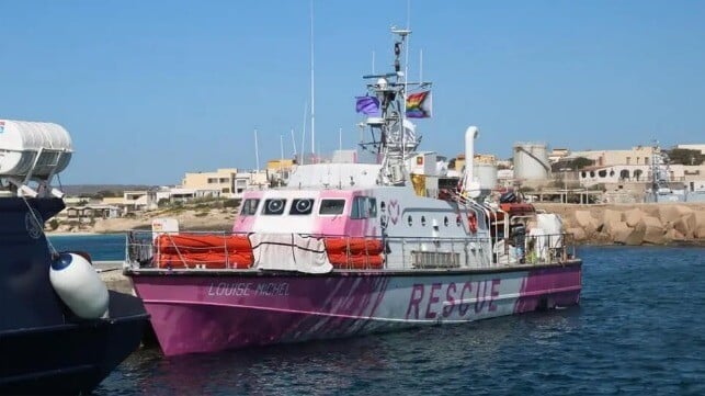 NGO migrant rescue boat