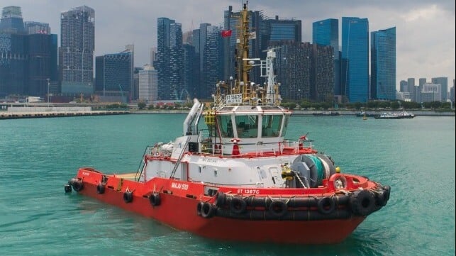 first autonomous tug in Singapore 