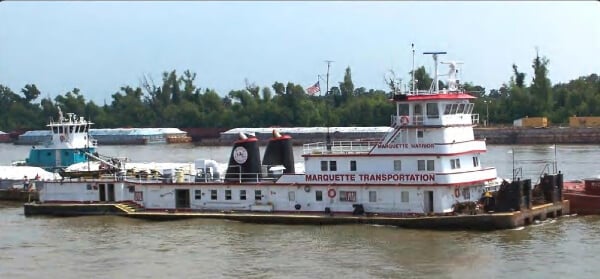 NTSB: $1M Loss Due to Electrical Failure Causing Barges to Ground
