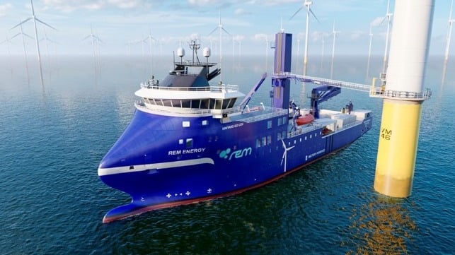 Kleven gets first order for CSV for offshore wind from REM