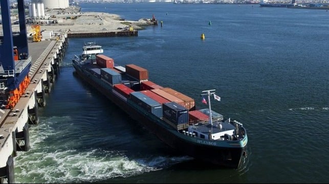 zero emission autonomous inland barge