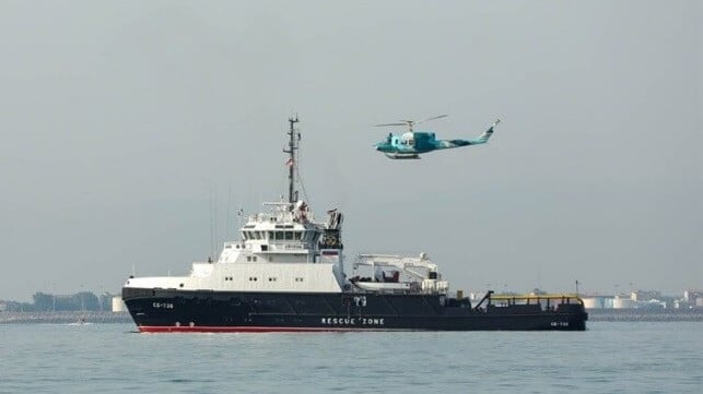 Russian civilian rescue tug SB 738