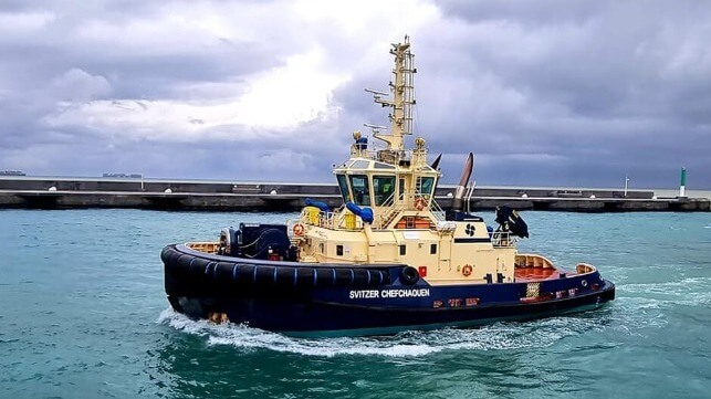 tugs slow steam to reduce emissions 