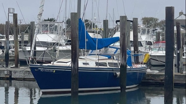 tanker finds overdue sailboat