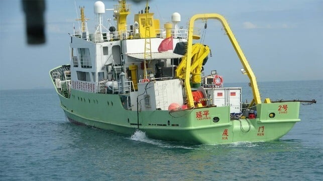 Chinese research vessel