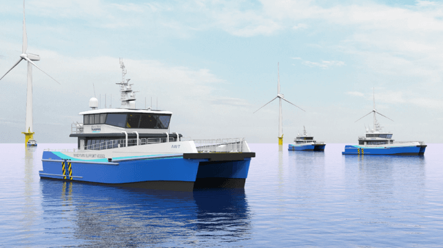 crew transfer vessels for US offshore wind sector