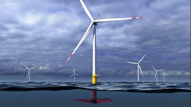 large floating offshore wind turbine