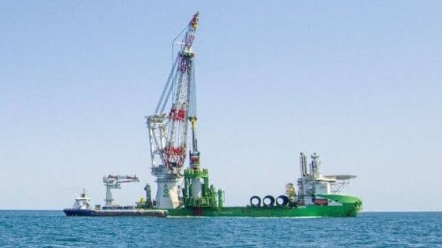 offshore wind farm installation